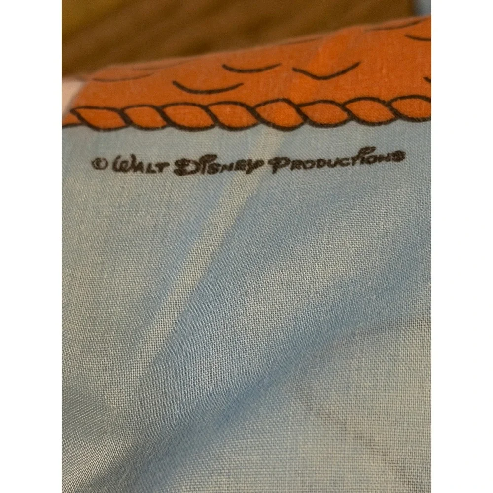 VTG 5pc Disney Mickey Air Mobile Twin Sheet Set Pacific Dumbo Donald Duck Blue
